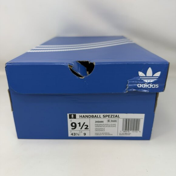 Adidas Handball Spezial Originals Shoes Green Yellow Men's Size 9.5 - Picture 8 of 8